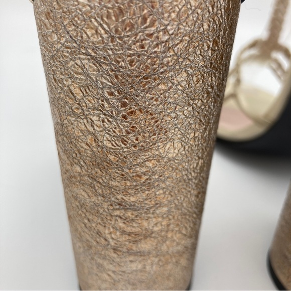 Hilfiger Collection Fall 2016 Satin and Leather Braided Block Heel Sandals - Picture 5 of 12